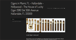 Desktop Screenshot of cigarsinmiamifl.com
