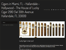 Tablet Screenshot of cigarsinmiamifl.com